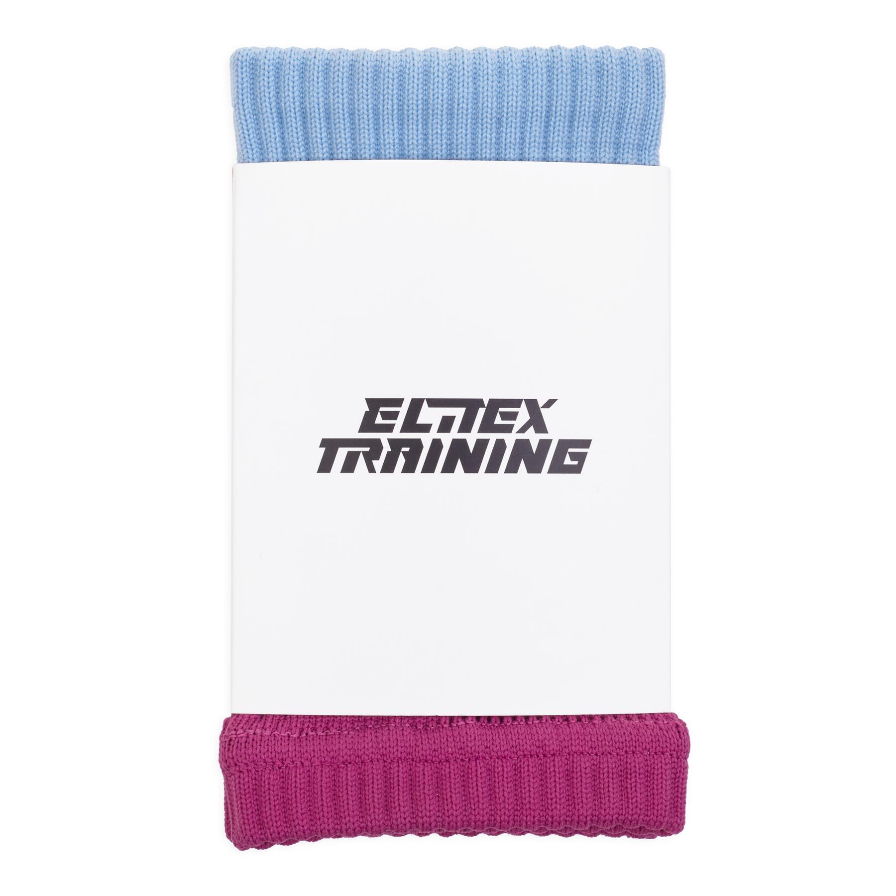 Elitex Training Wristband Flash Coral Red Sweat Wristband Cross Training 3/3