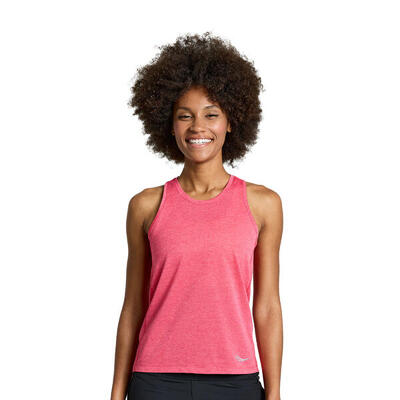 Saucony stopwatch singlet dames hardloopshirt