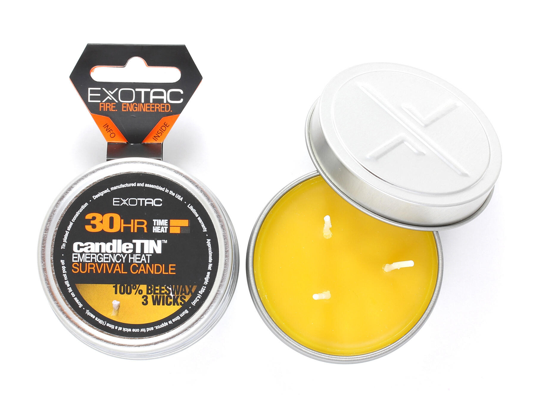 EXOTAC Exotac CandleTIN Large Slow Burn