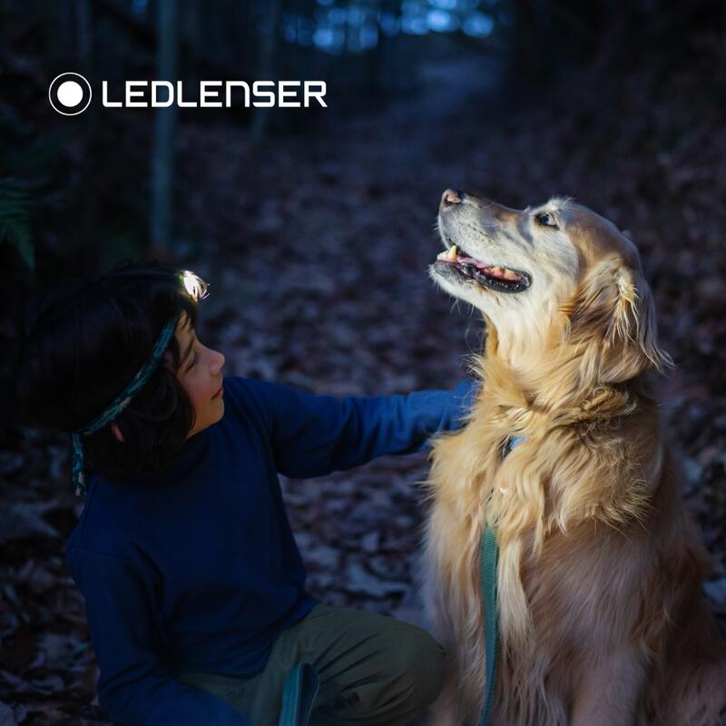 LANTERNA FRONTALA COPII LED LENSER KIDLED 4R DINOSAUR, 40 LUMENI, CU ACUMULATOR