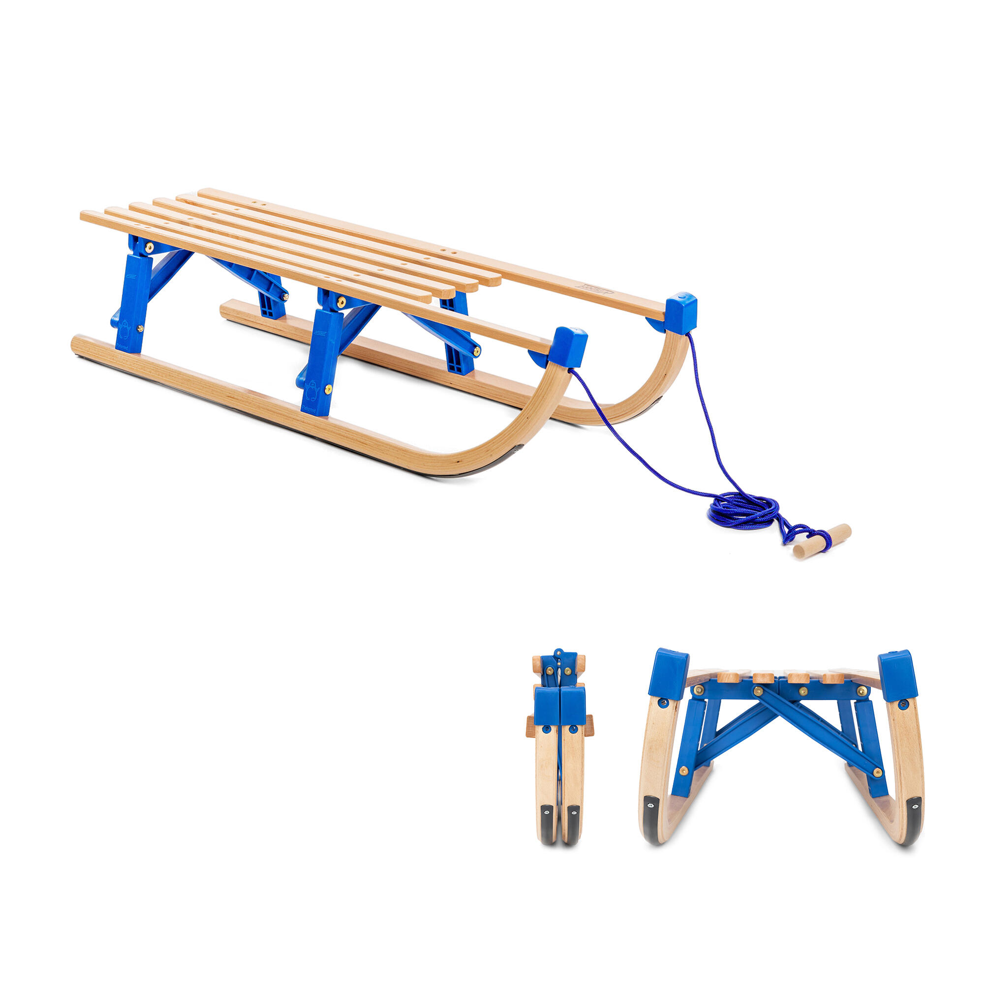 VT-Sport Davos Blue 100 opvouwbare slee 1/7