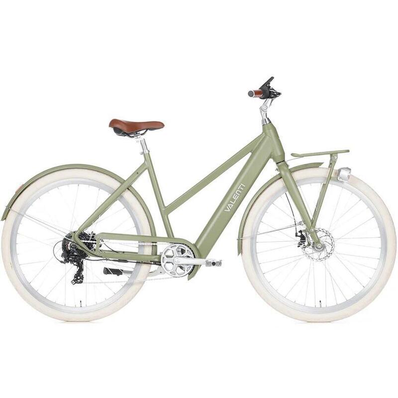 Valenti X5 Vélo Électrique Femme 28 Pouces Vert - Vélo électrique