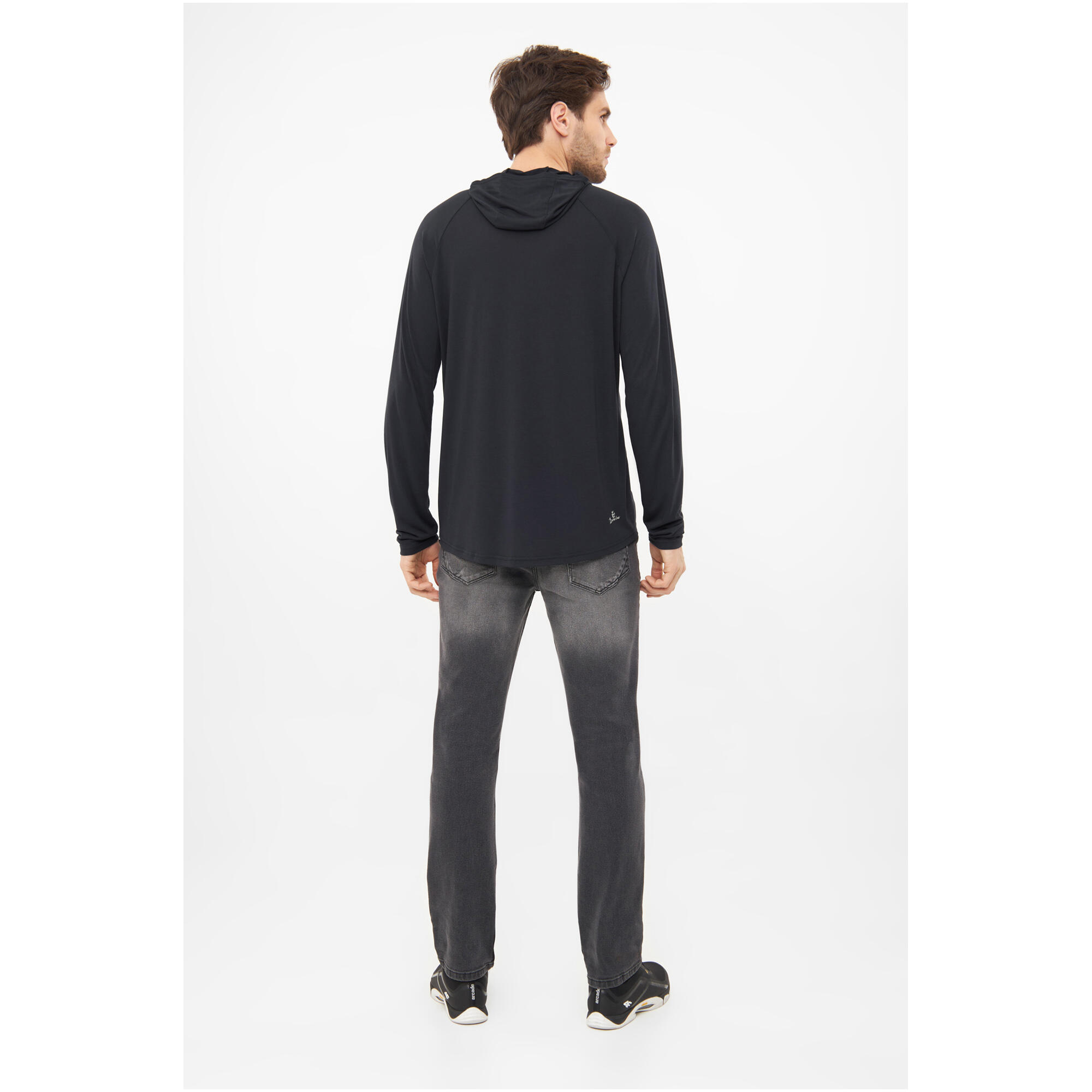 Longsleeve z kapturem męski VIKING Canby Bamboo 3/7