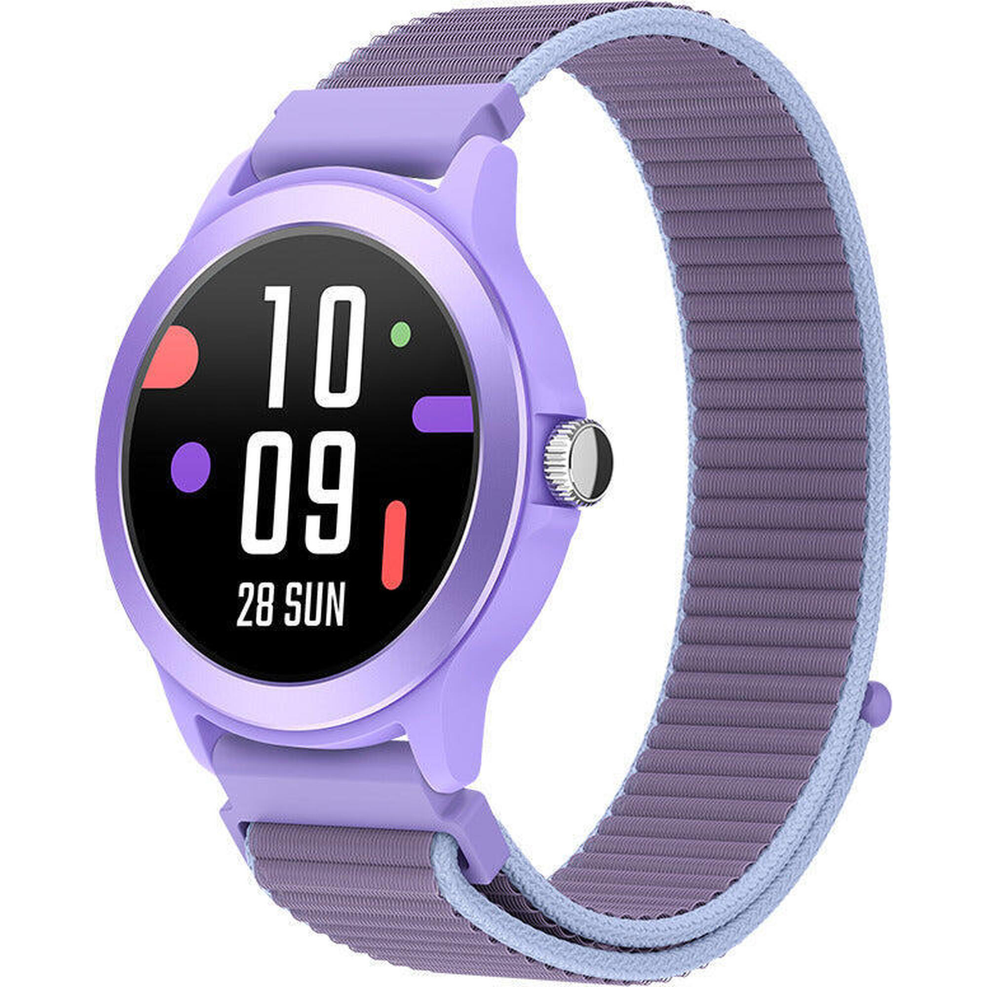 Smartwatch SPC Smartee Duo Vivo con correa extra, 1.27", llamadas, IP68, violeta