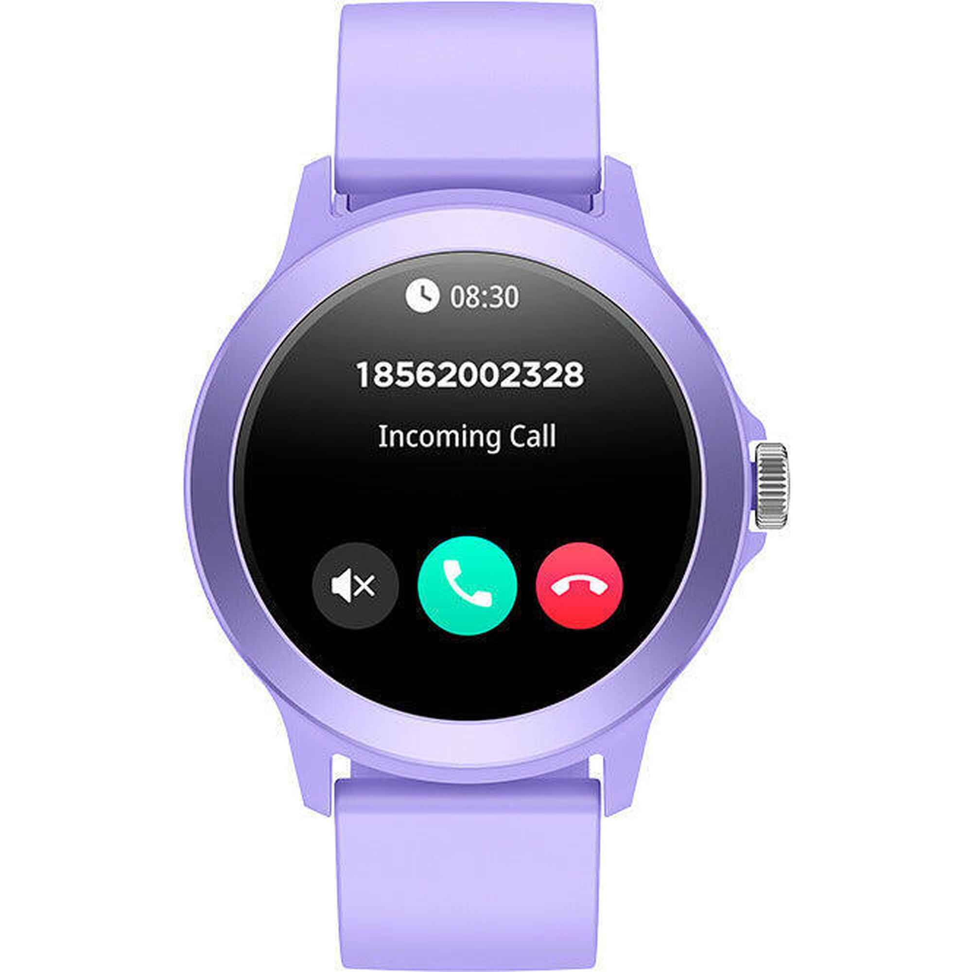 Smartwatch SPC Smartee Duo Vivo con correa extra, 1.27", llamadas, IP68, violeta