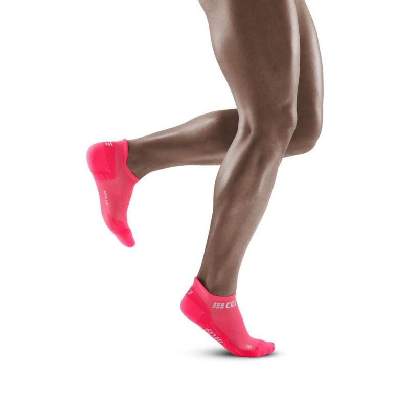 Sosete compresie sub glezna - the run socks no show v4 - pink