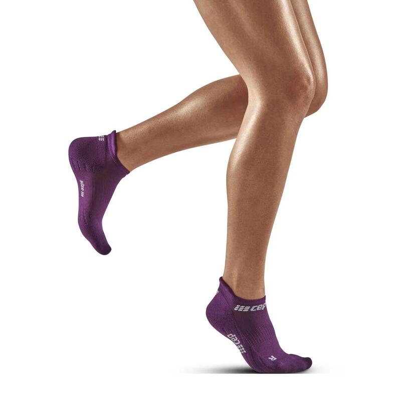Sosete de compresie femei model sub glezna The Run Socks No Show W socks - mov…