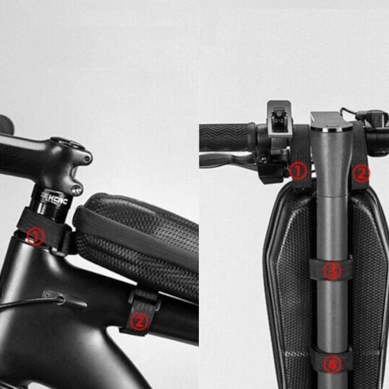 Borsa per bicicletta per manubrio o telaio Rockbros 4/7