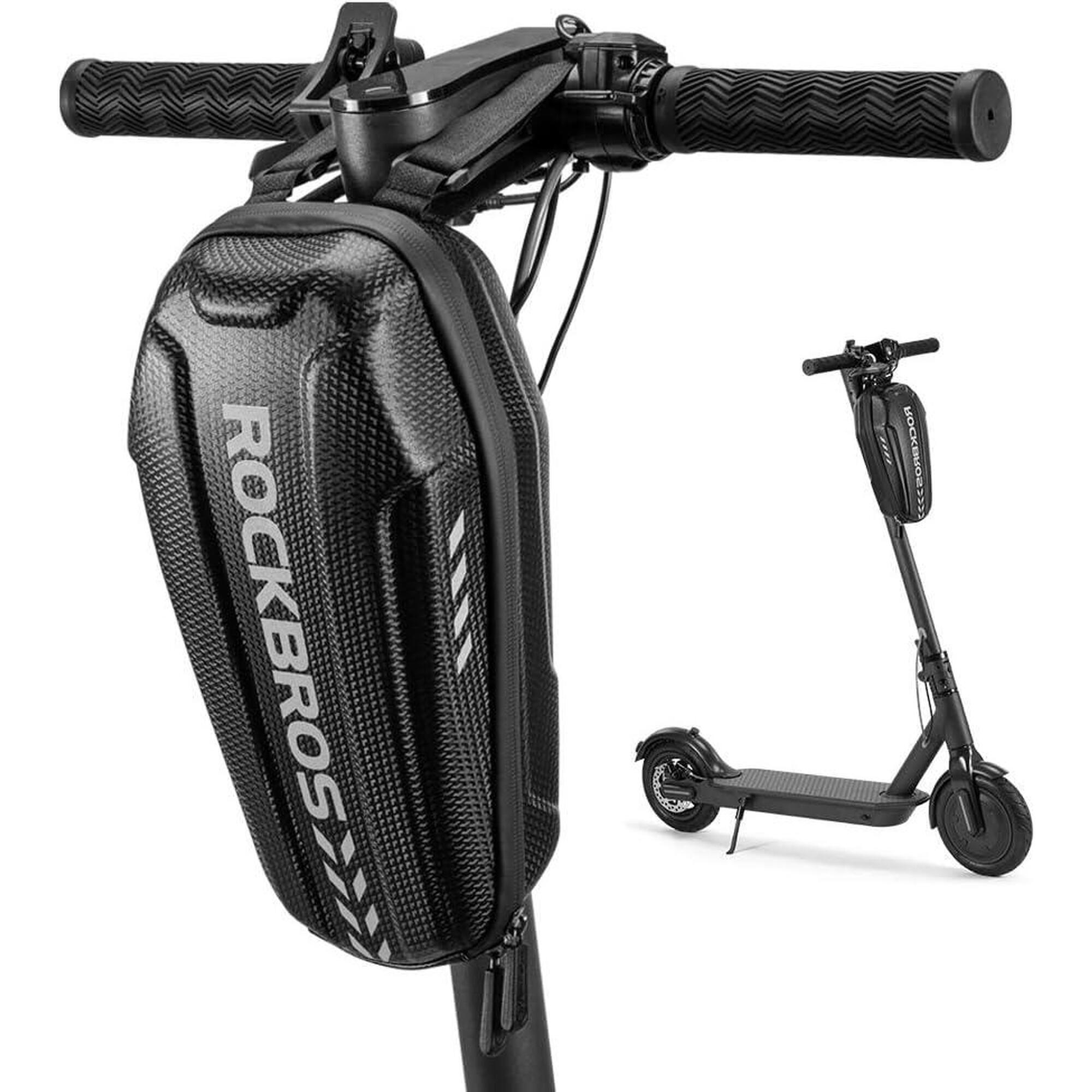 Rockbros - Sacoche Guidon Rockbros Trottinette/vélo 3l - Sacoche De Guidon - Noir - Decathlon