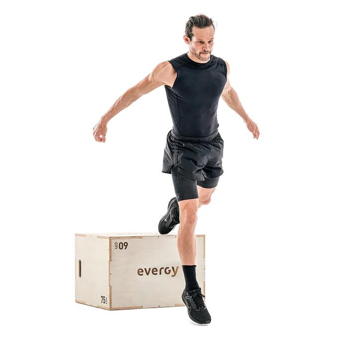 Pliométrica madera evergy cajón de salto cross training plyo box 4/7