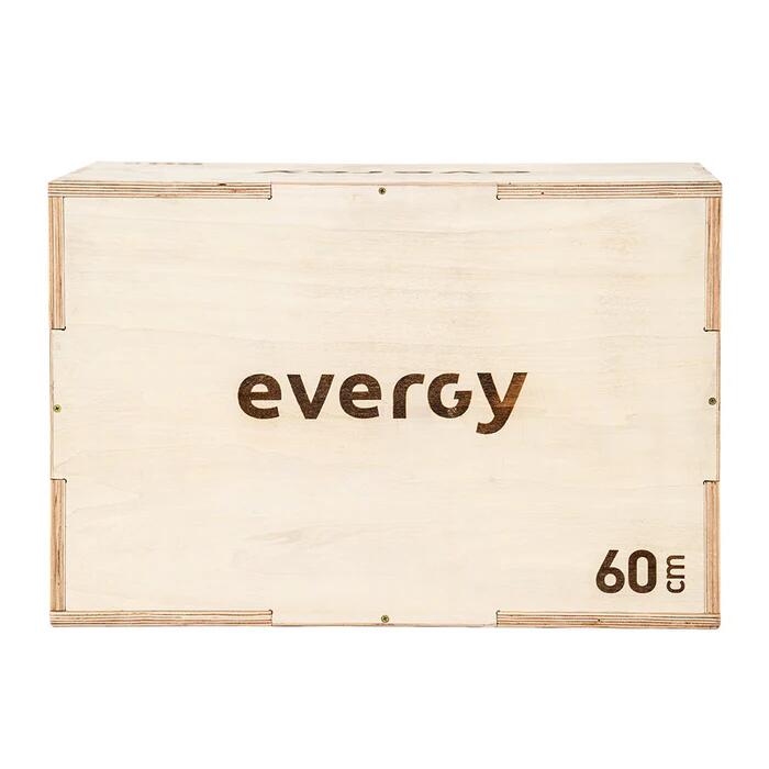 Pliométrica madera evergy cajón de salto cross training plyo box 2/7