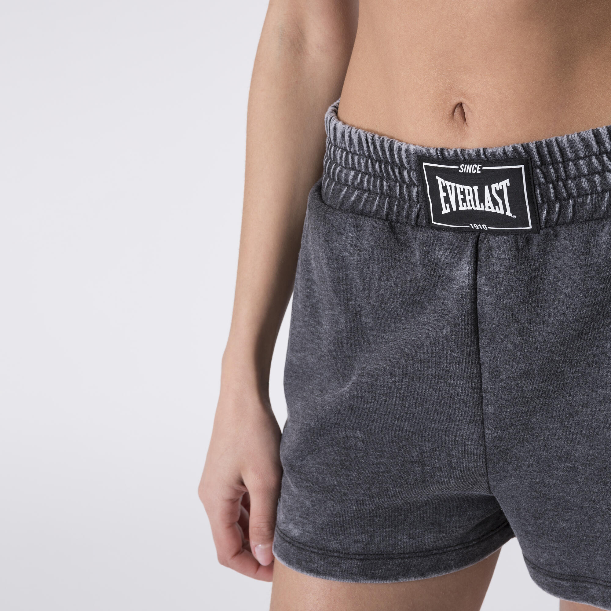 SHORTS BURN OUT MINIMAL BOXING NEGRO ALGODÓN, POLIÉSTER 4/6