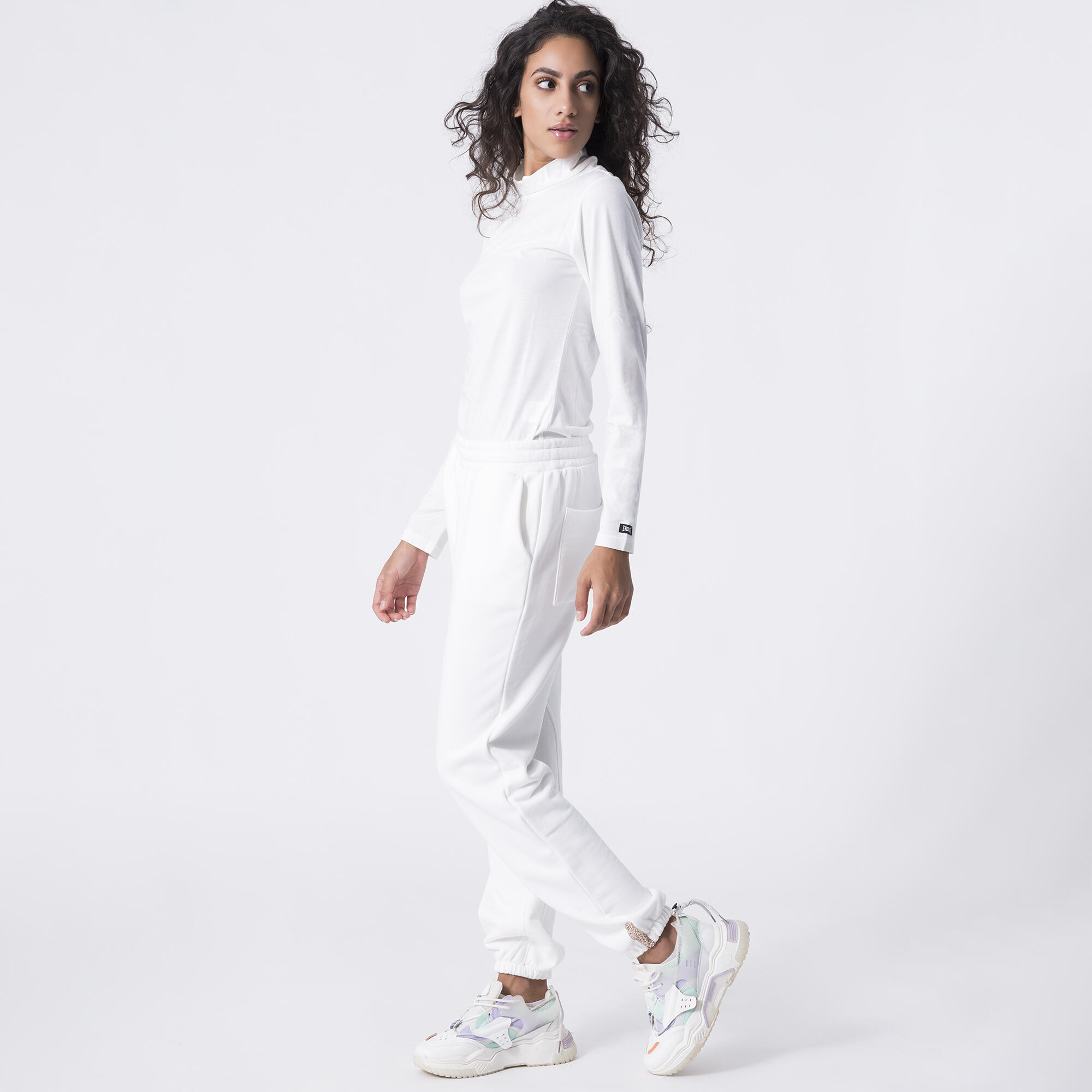 PANTALONI IN FELPA BLANC DE BLANC COTONE, POLIESTERE 2/6