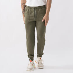 PANTALON DYNAMIC WORLD EN MOLLETON SAHARA COTON, POLYESTER