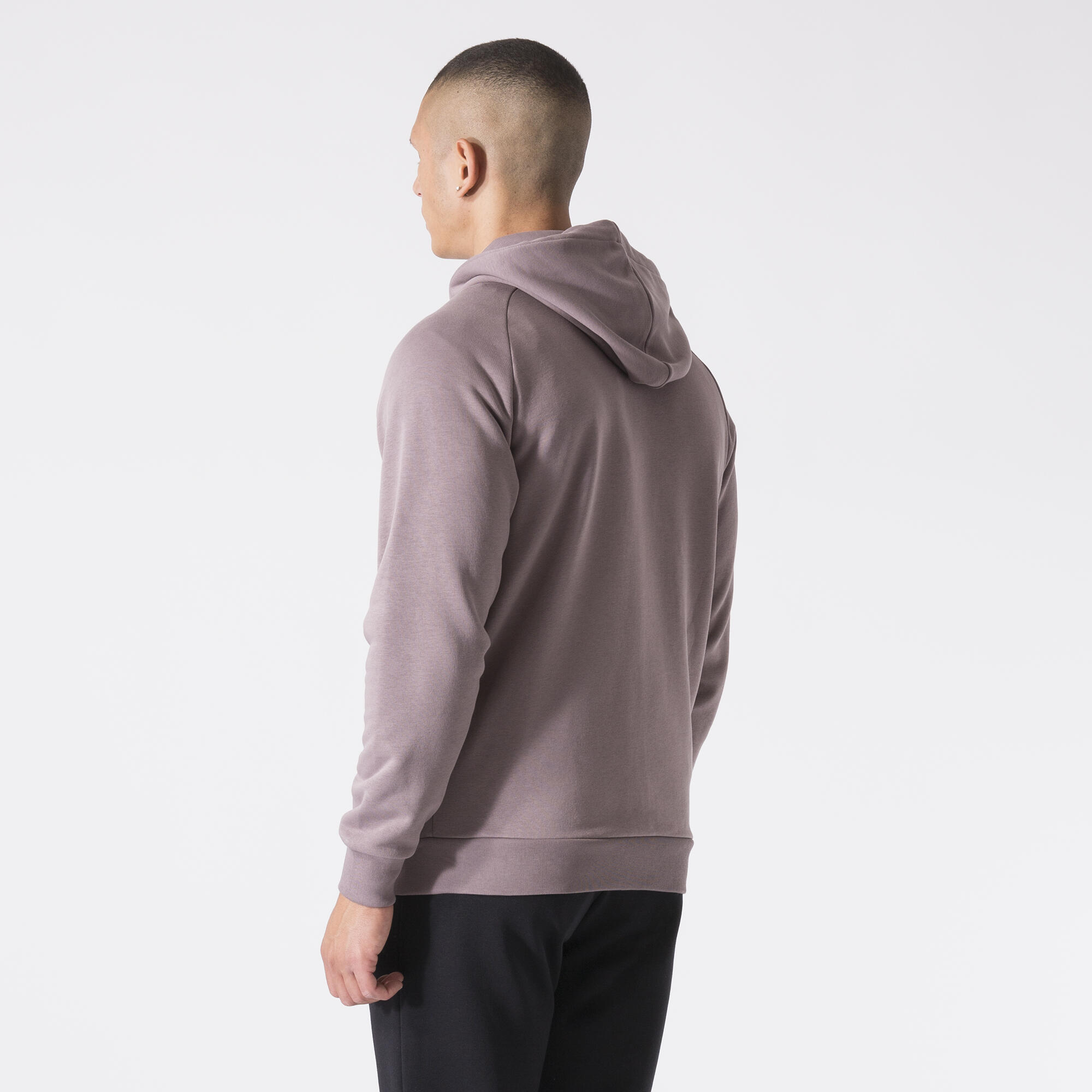 VESTE AVEC CAPUCHE EN POLAIRE GRANITE COTON, POLYESTER 2/6