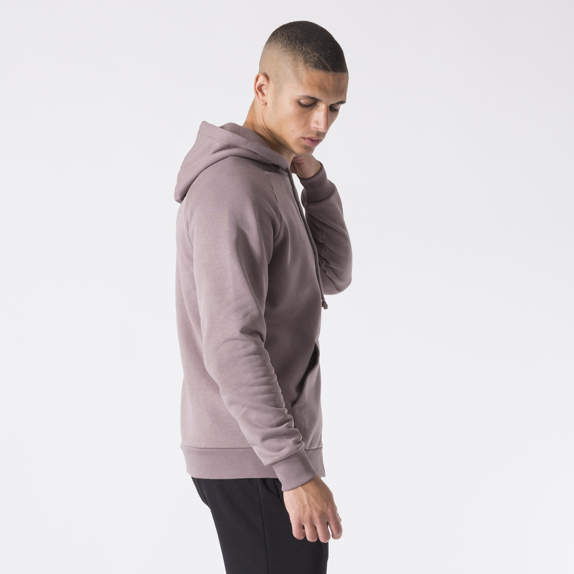 VESTE AVEC CAPUCHE EN POLAIRE GRANITE COTON, POLYESTER 3/6