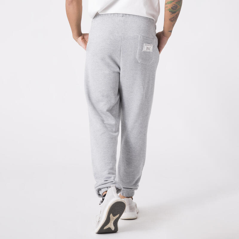 BROEK IN DIAGONALE SWEATSTOF HISTORY VAN HET BOKSEN MELANGE KATOEN, POLYESTER