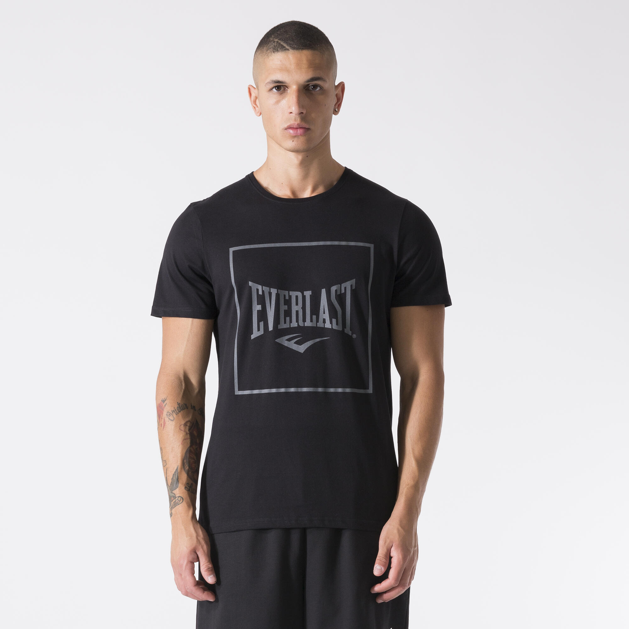 CAMISETA ICONICA CON GRÁFICA NEGRO ALGODÓN 7/7