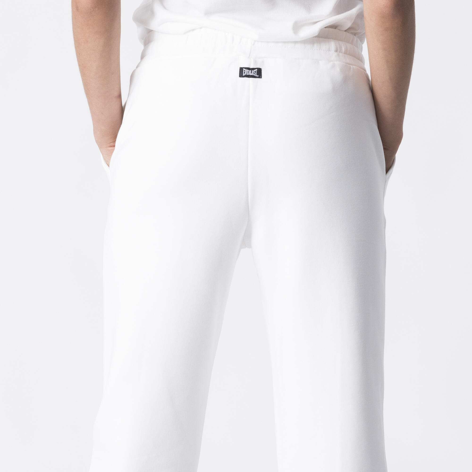 PANTALONE IN FELPA CON ELASTICO BLANC DE BLANC COTONE, POLIESTERE 4/6