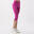 LEGGINGS IN JERSEY STRETCH ORCHID KATOEN, ELASTHAAN