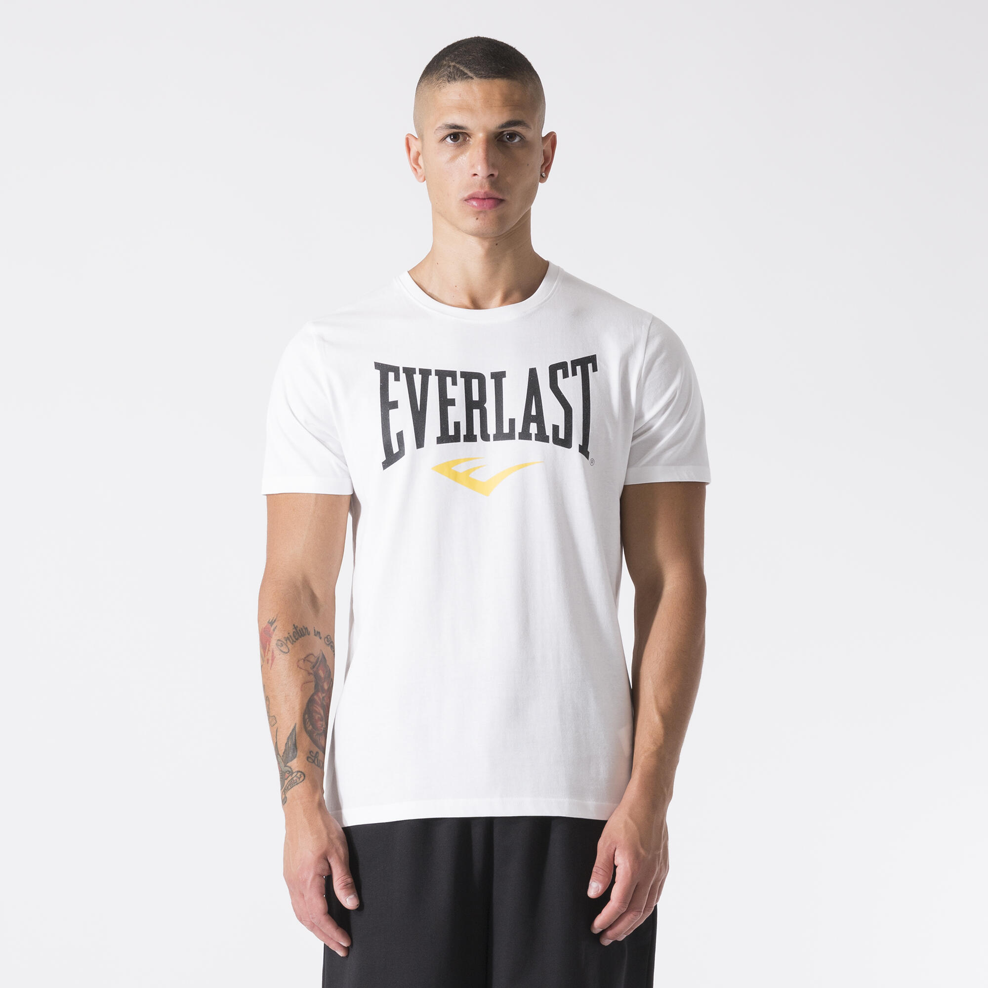 CAMISOLA ICONICA COM LOGOTIPO BRANCO CREME ALGODÃO 7/7