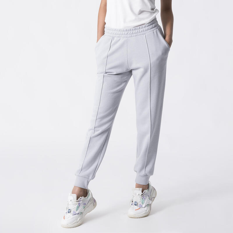 PANTALON EN MOLLETON AVEC ÉLASTIQUE ICE COTON, POLYESTER