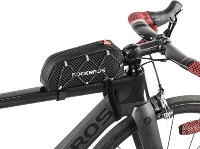 Borsa da telaio per bicicletta con intreccio Rockbros