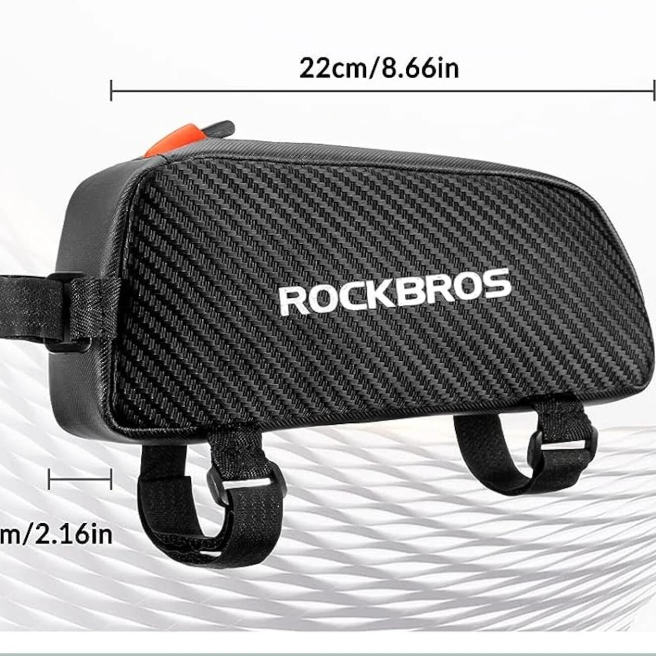 Sacoche de cadre de vélo avec tresse Rockbros 2/7