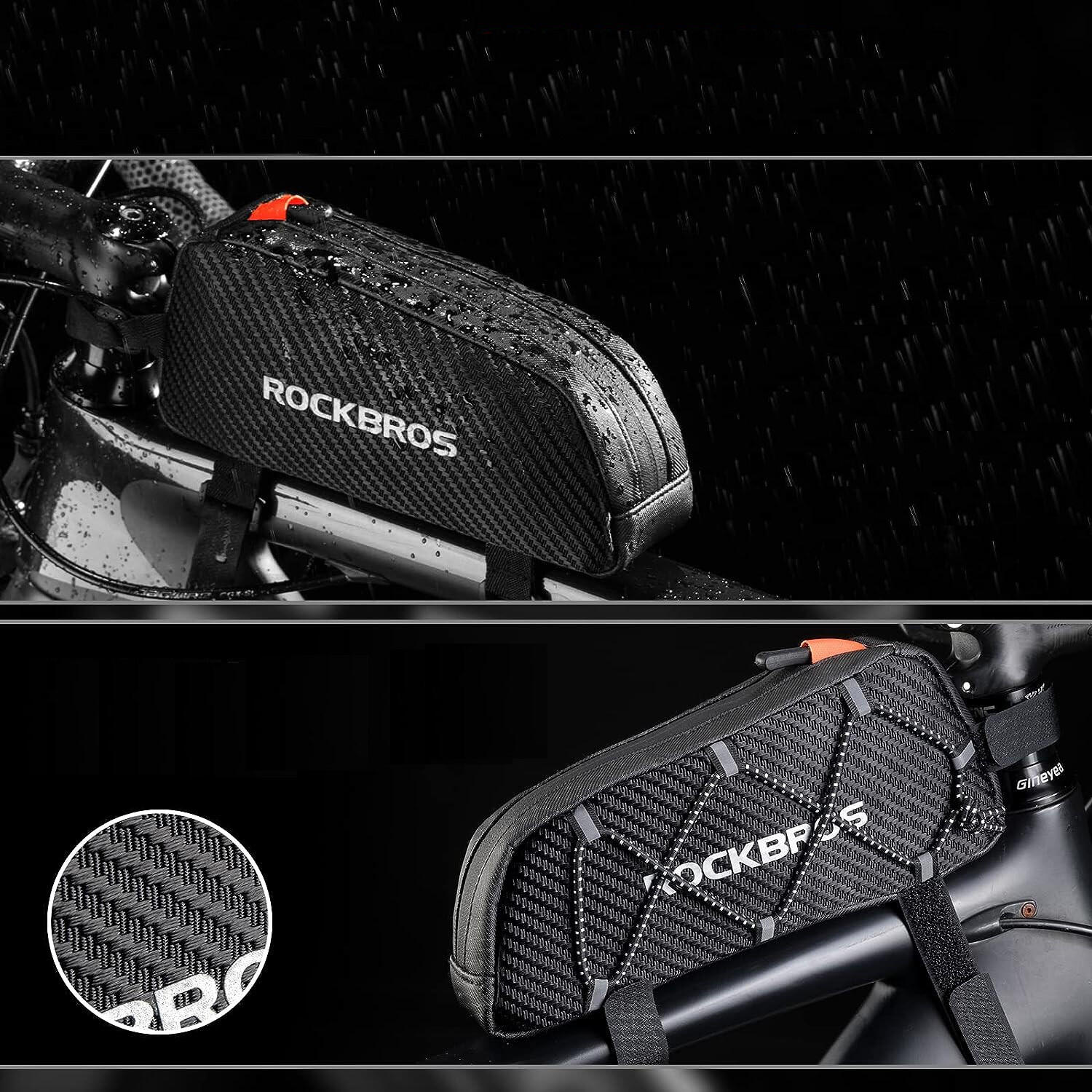 Sacoche de cadre de vélo avec tresse Rockbros 5/7