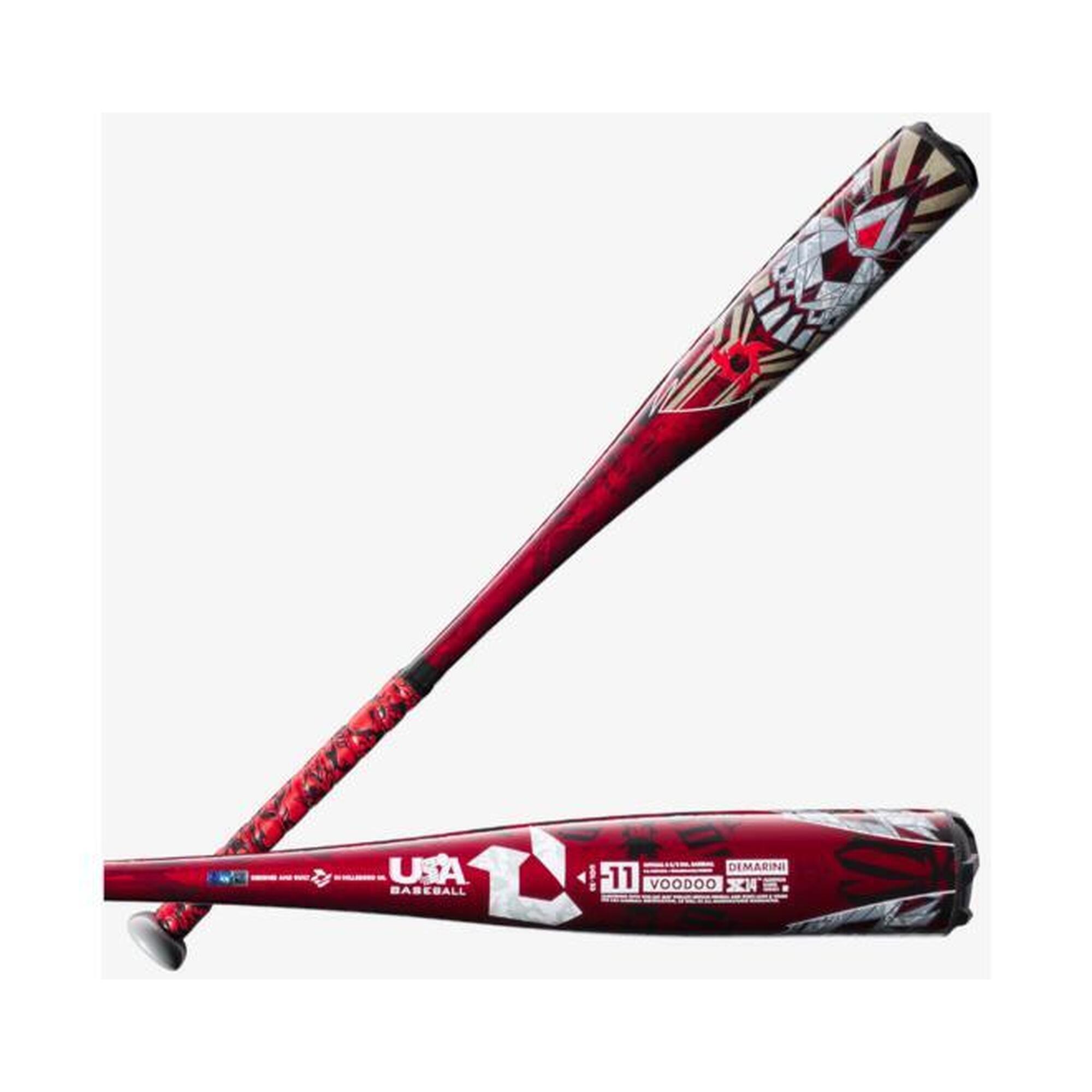Demarini - Demarini Wbd2360010 Voodoo One Usa (-11) Taille 27 Pouces - Batte De Baseball - Multicolore|noir - 27 - Decathlon