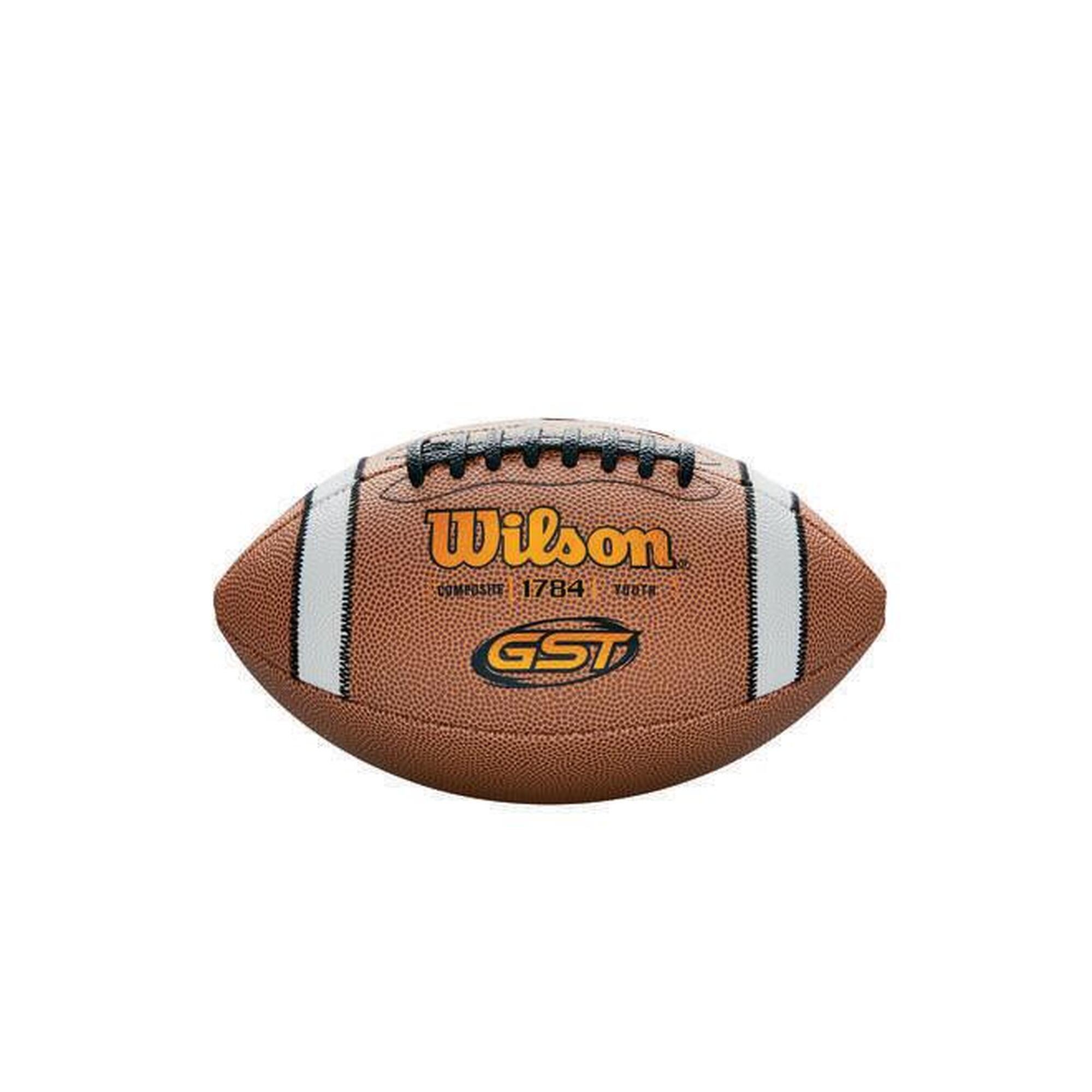 Wilson - Wilson Wtf1784xb Gst Composite Youth (tdy) - Ballon De Foot Américain - Multicolore|noir - Youth - Decathlon