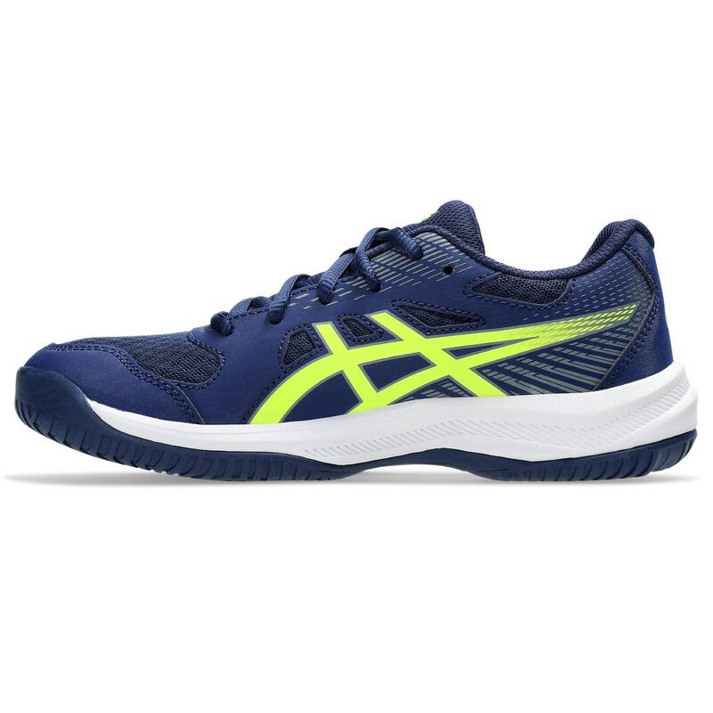 Zapatillas Multideporte Niños - ASICS Upcourt 6 GS - Blue Expanse/Safety Yellow