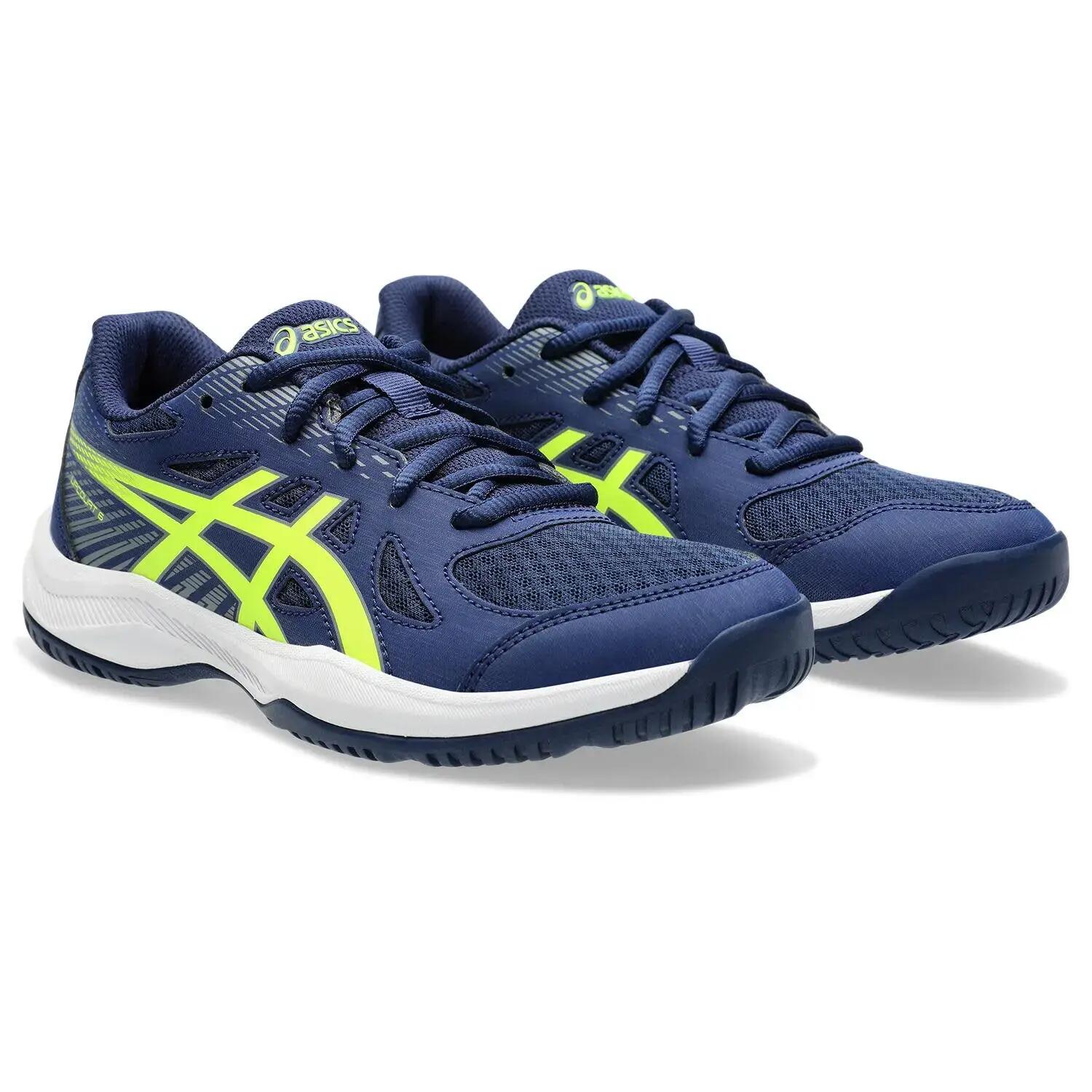 Zapatillas Multideporte Niños - ASICS Upcourt 6 GS - Blue Expanse/Safety Yellow 2/7