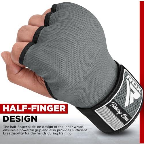 RDX IS Gel Padded Inner Gloves Hook & Loop Wrist Strap for Knuckle Protection 2/7