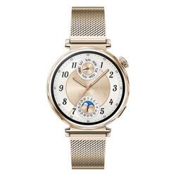 Montre connectée Watch GT 5 41 mm Acier Inoxydable cuir blanche