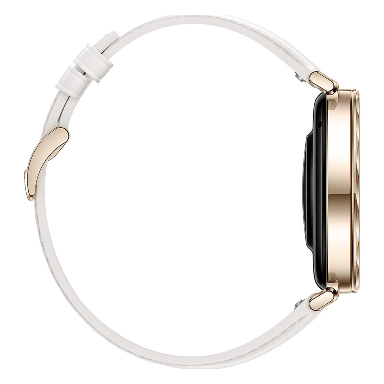 Montre connectée Watch GT 5 41 mm Acier Inoxydable cuir blanche 5/6