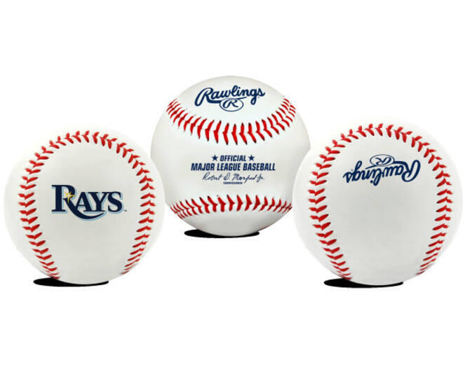 RAWLINGS Réplica de bola de basebol Rawlings MLB da equipa Devilrays
