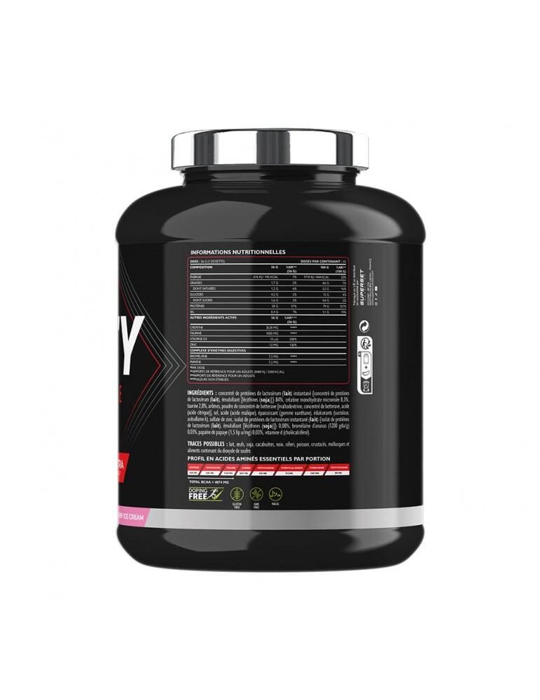 Proteine Whey - Whey Hardcore (2kg) - Gelato Alla Fragola 7/7