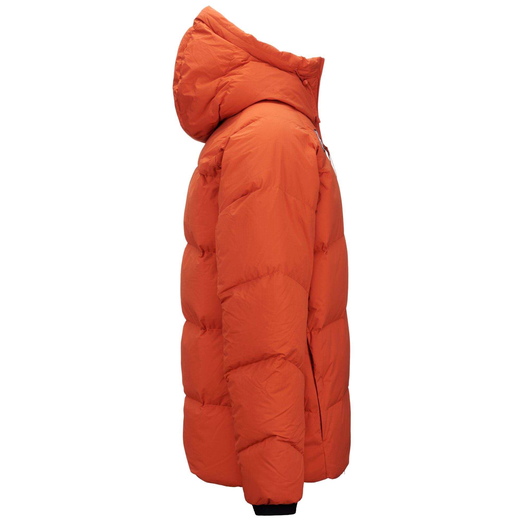 Giubbotto da uomo in nylon arancione da sci 3/7