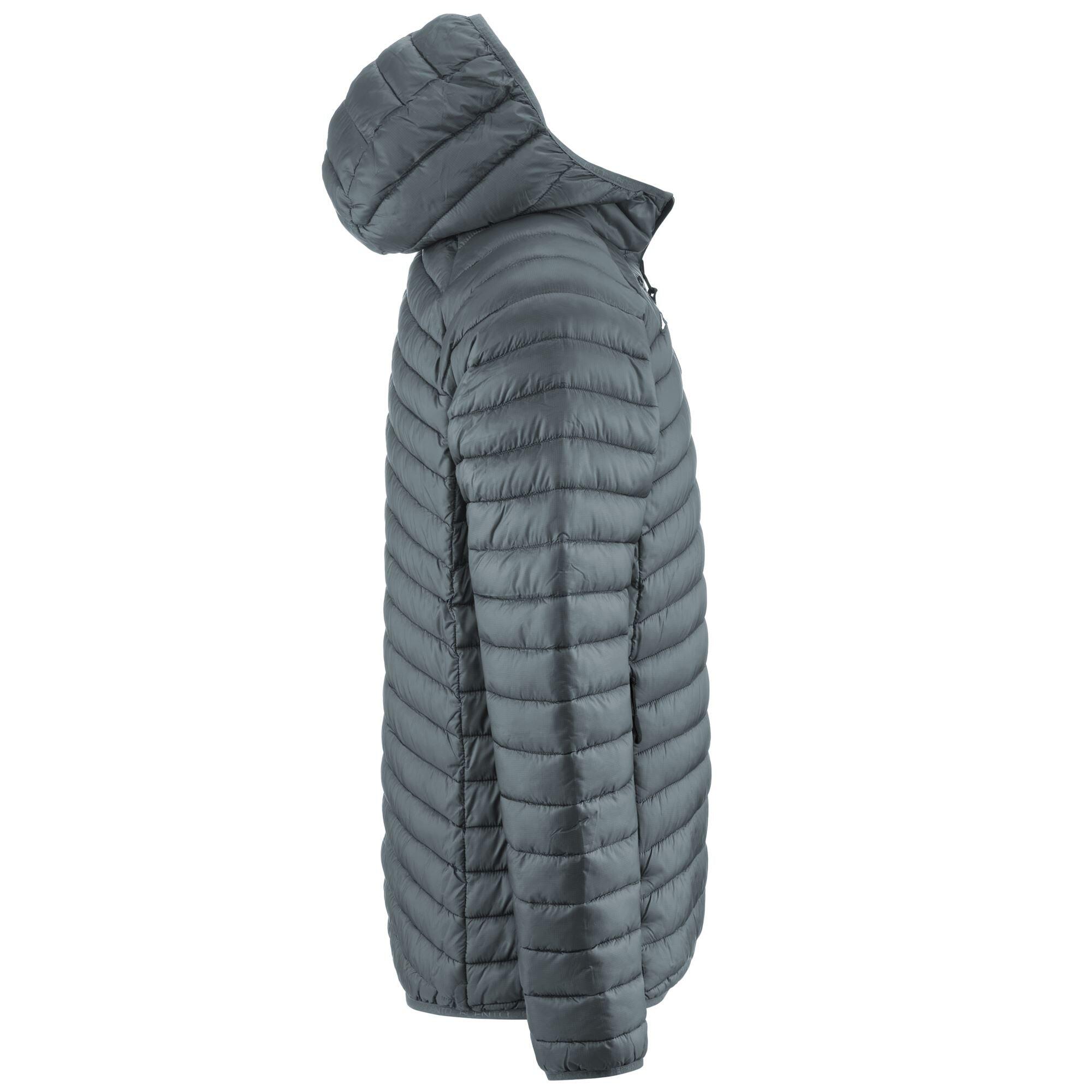 Giubbotto da uomo in nylon grigio da sci 3/7