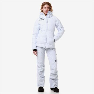 Giubbotto da donna in nylon blu da sci