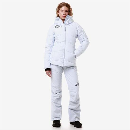 Giubbotto da donna in nylon blu da sci