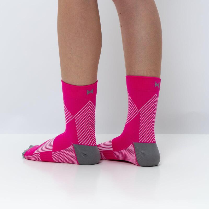 Chaussettes de Compression Xtreme Quarter 3-pack Multi Rose