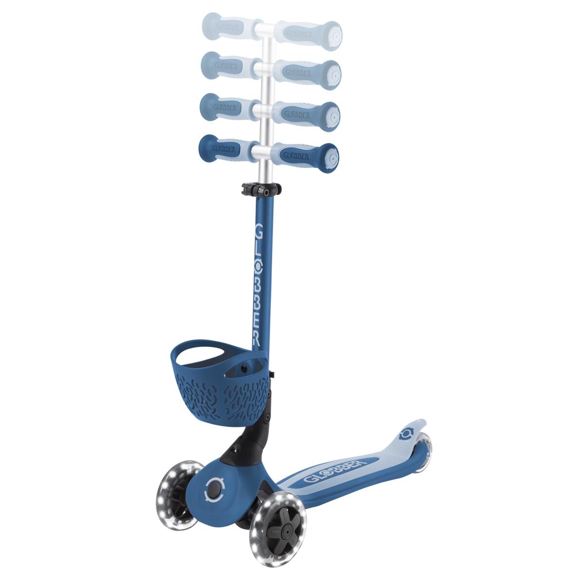 Globber Go Up Baby Learn 360 in Donkerblauw 5/7