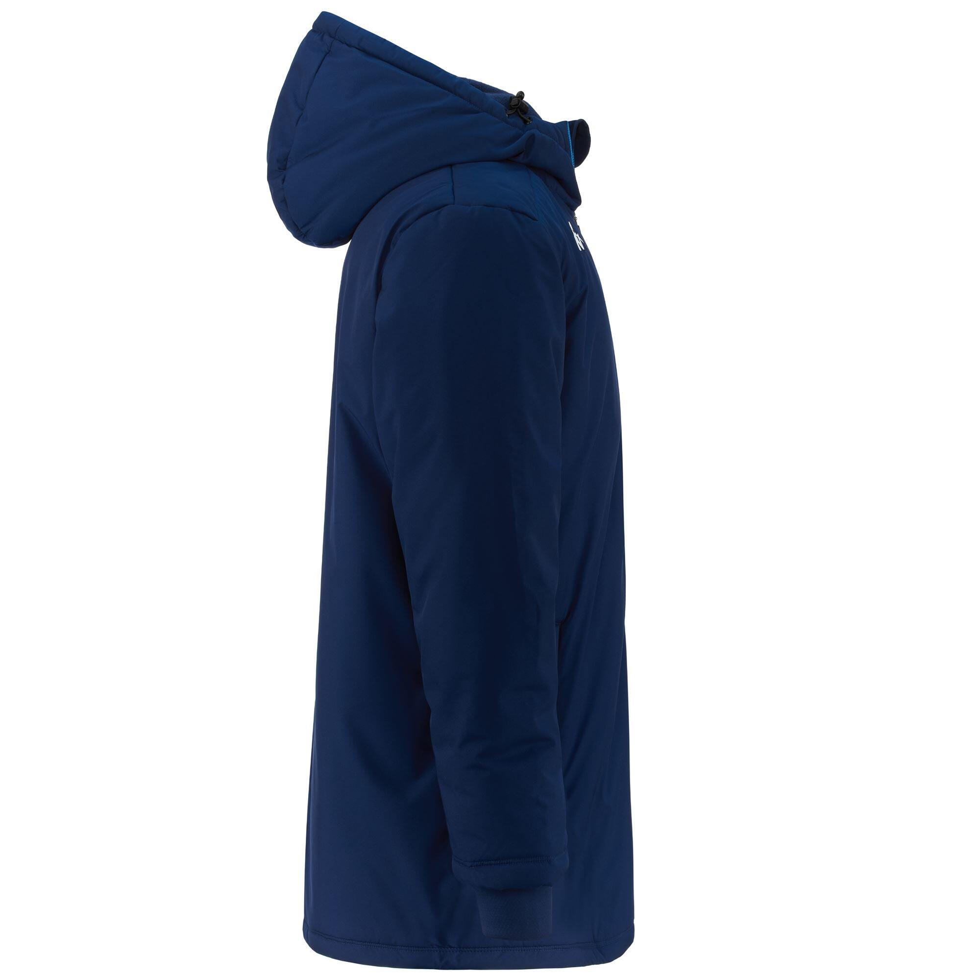 Giubbotto da uomo in poliestere blu da calcio 2/5