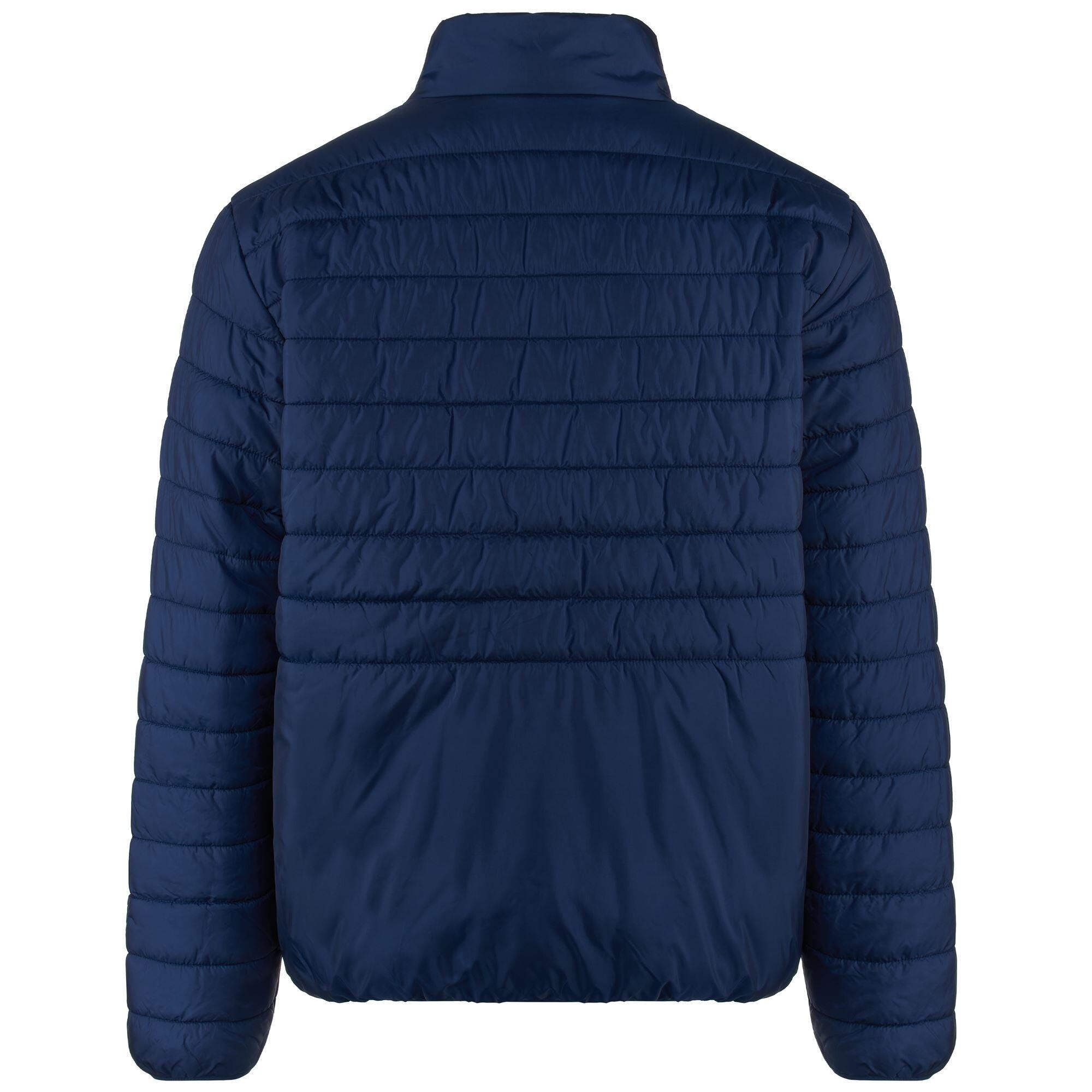 Giubbotto da uomo in poliestere blu da calcio 3/5