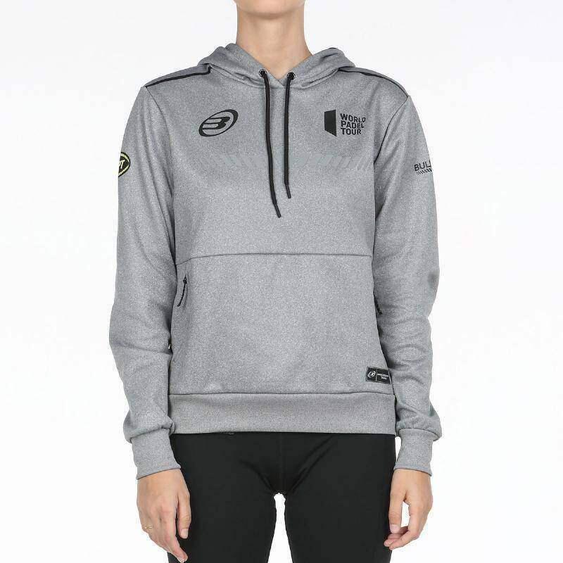 Felpa da donna con cappuccio Bullpadel Leste W 5/5