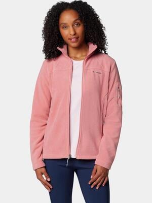 Synthetische donzen jassen dames - columbia w fast treck ii jacket - pink agave