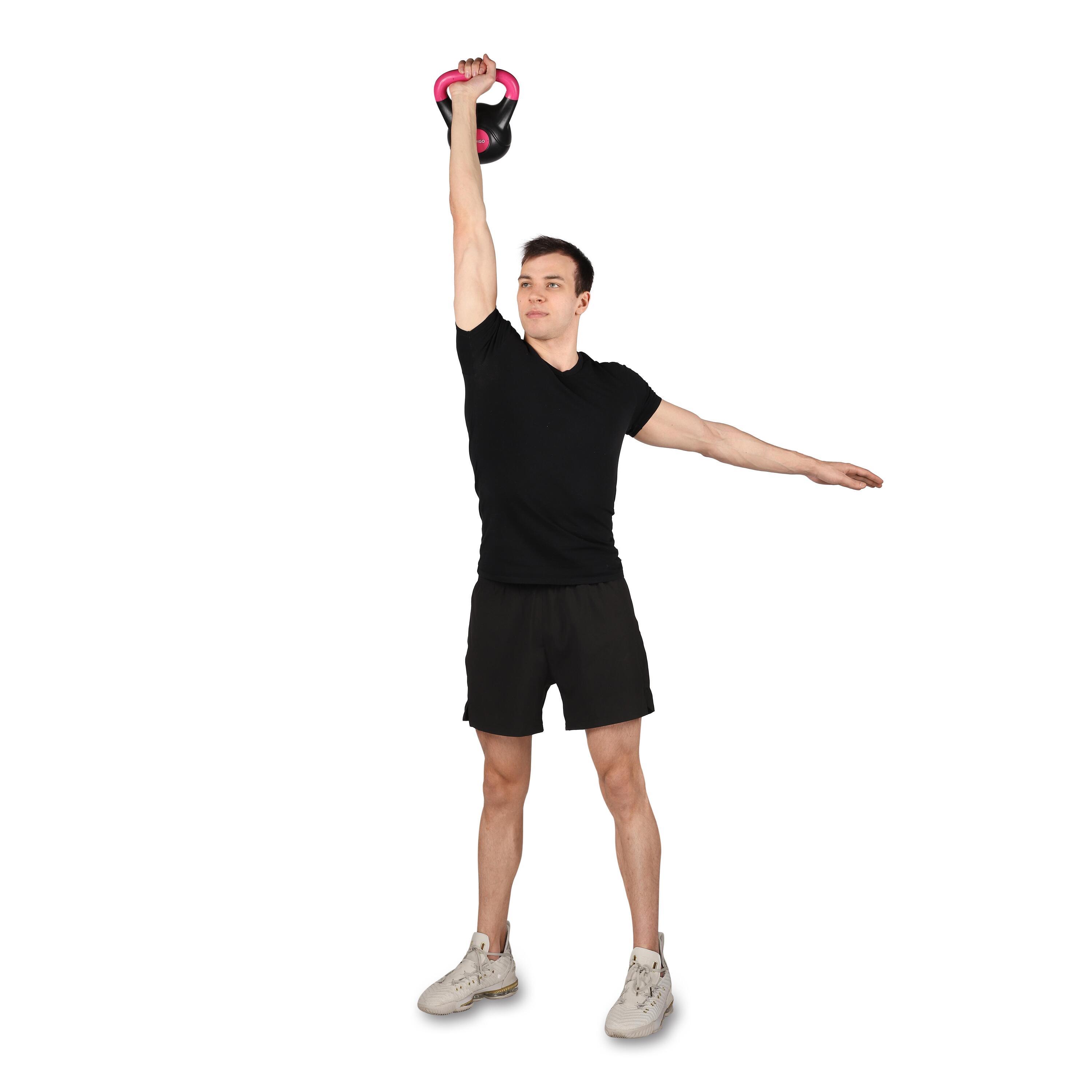 Kettlebell Fitness ergonomisch INDIGO 5/5