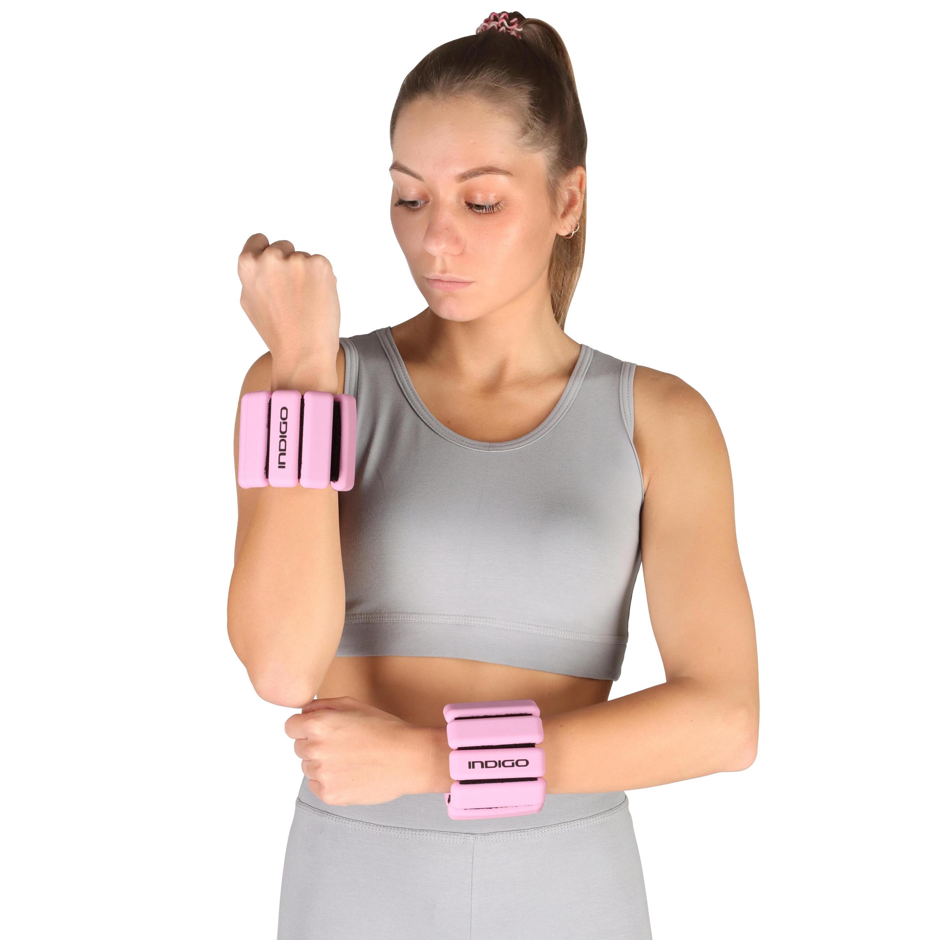 Poids pour Chevilles et Poignets Imperméables de Silicone INDIGO ACTIVE 4/4